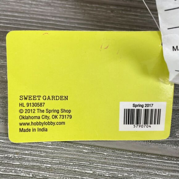 2017 Hobby Lobby The Spring Shop Throw Pillow Floral Embroidered Teal Pink White - Picture 8 of 9